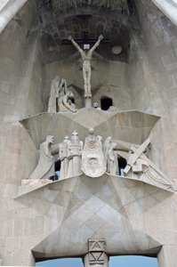La Sagrada Familia: Passion facade