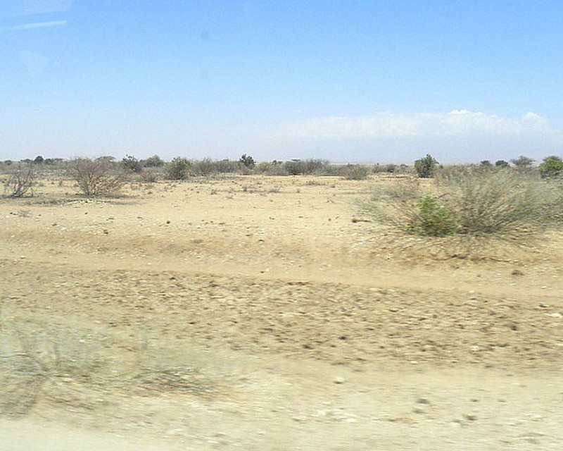 Vast wastelands of Kenya