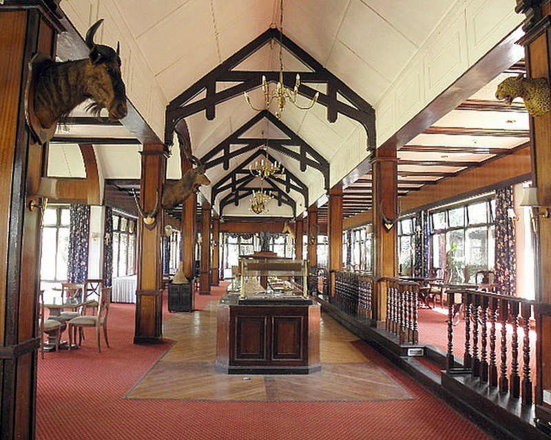 Original Mt. Kenya dining room