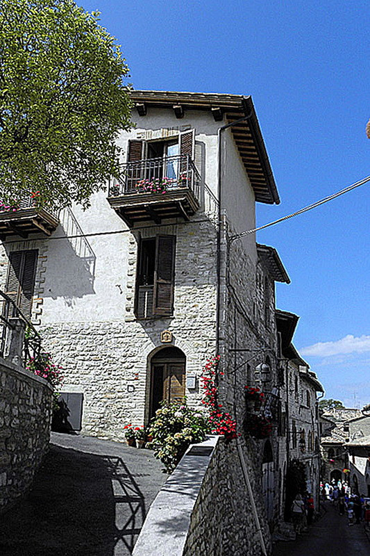 Residential area of Assisi