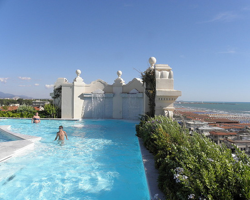 Viareggio beach resort hotel pool