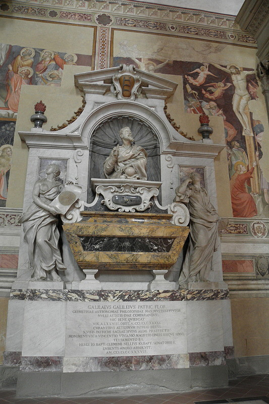 Galileo&#39;s tomb at Santa Croce