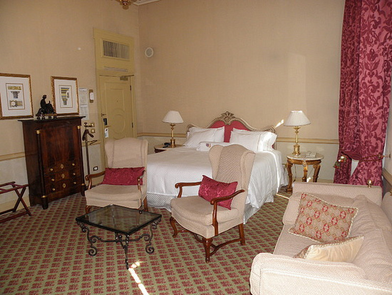 Our room at the Excelsior