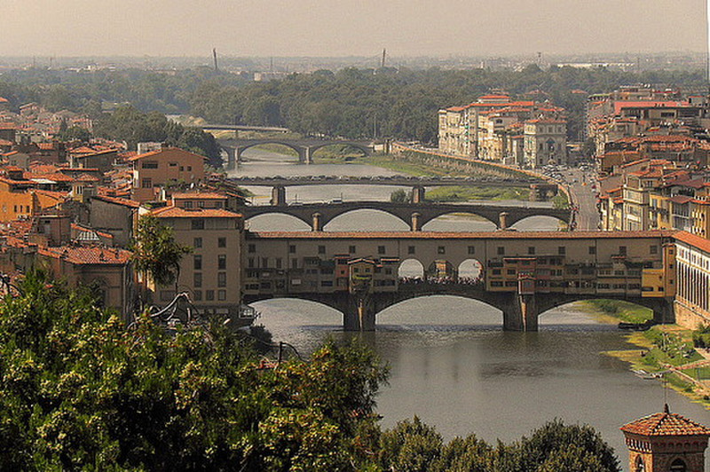 Ponte Vecchio from Piazzale Michelangelo
