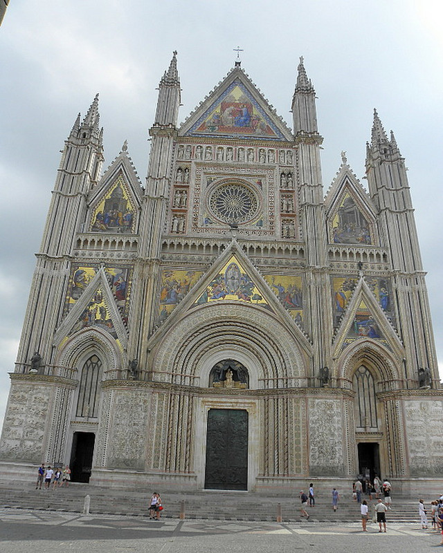 Duomo in Orvieto, celebrating Corpus Christi