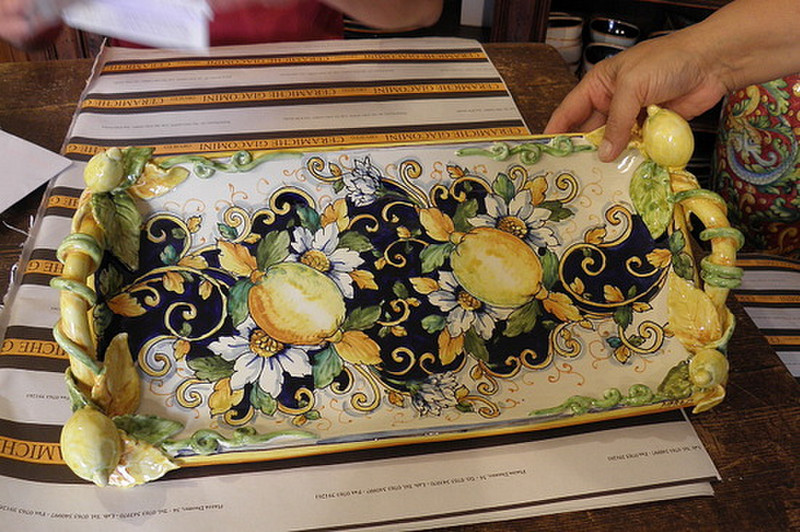 Serving piece I actually bought in Orvieto