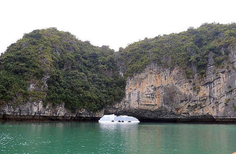 Grotto at Ha Long Bay