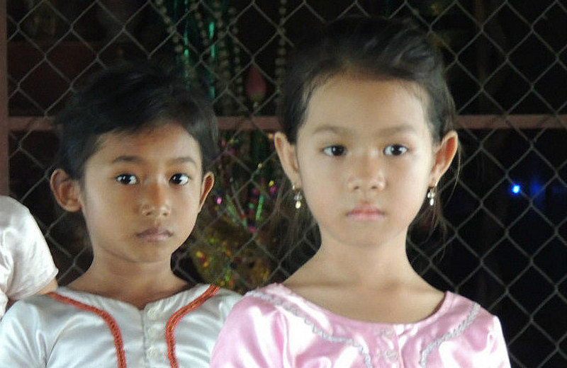 More girls from the Apsara dance school 