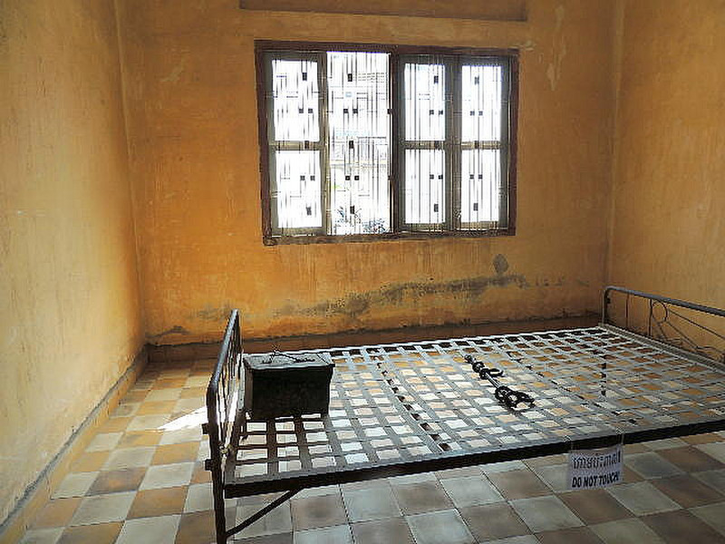 Prison Cell at Tuol Sleng