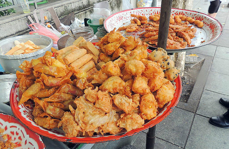 Thai fried food in Bangkok
