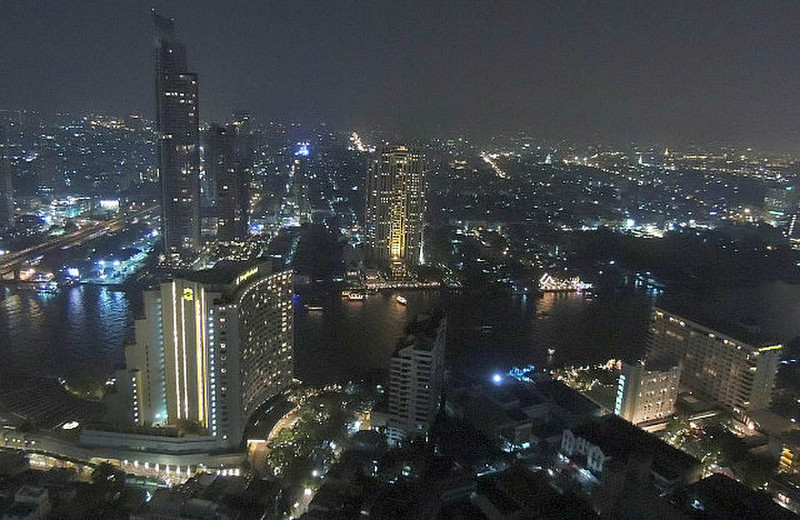 Bangkok skyline from State Tower