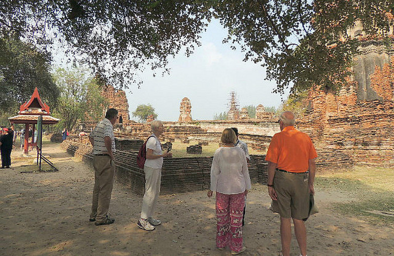 Ayutthaya, ancient capitol of Thailand/Siam