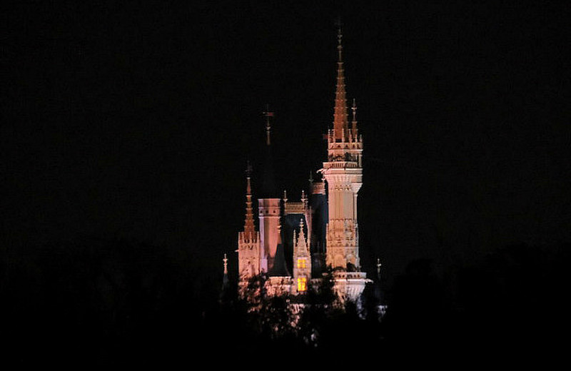 Cinderella&#39;s Castle from Narcoossee&#39;s