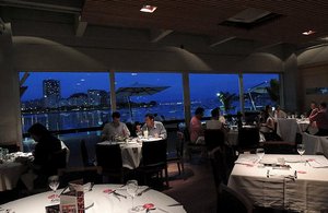 Bay view from Fogo de Chao