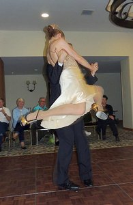 High, flying adored: the tango dancers