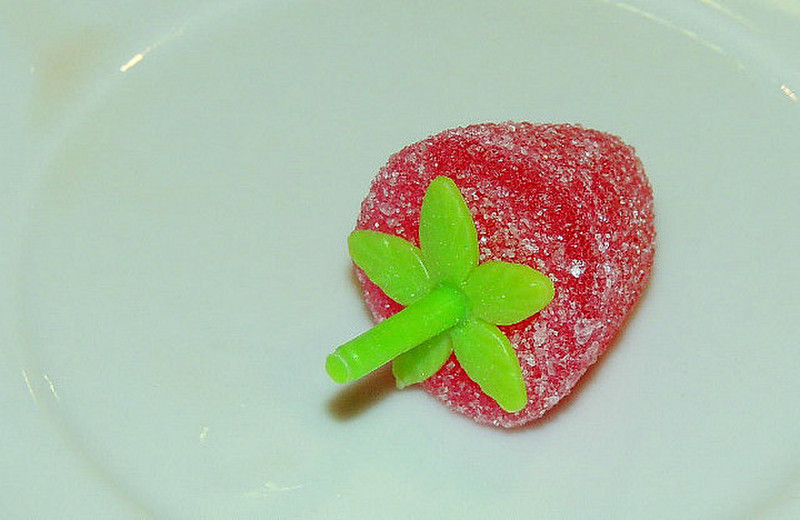 Yummy jelly strawberry
