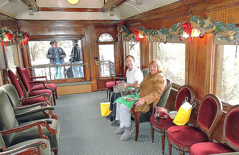Jamestown/Railtown train first class car