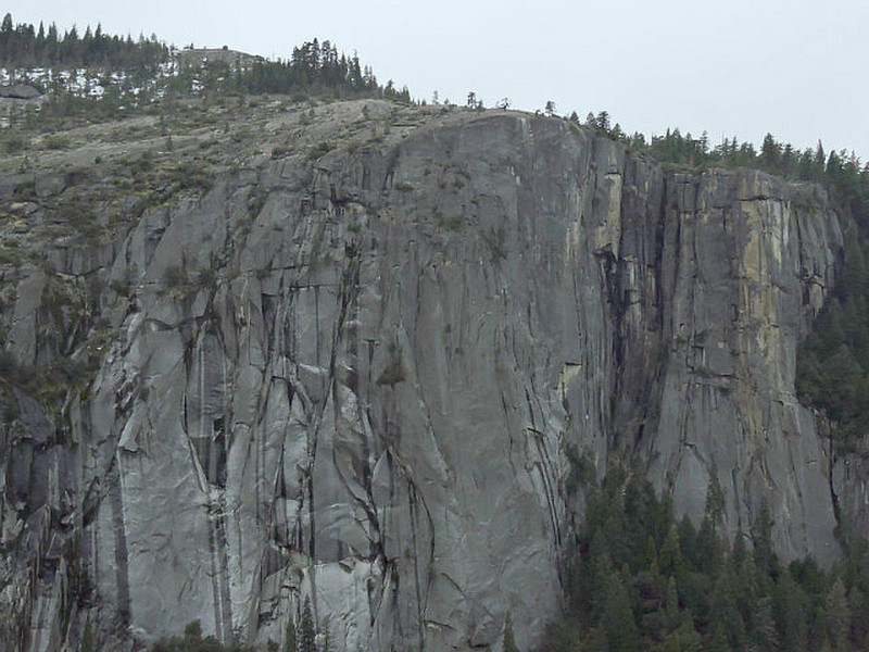 Yosemite granite wall