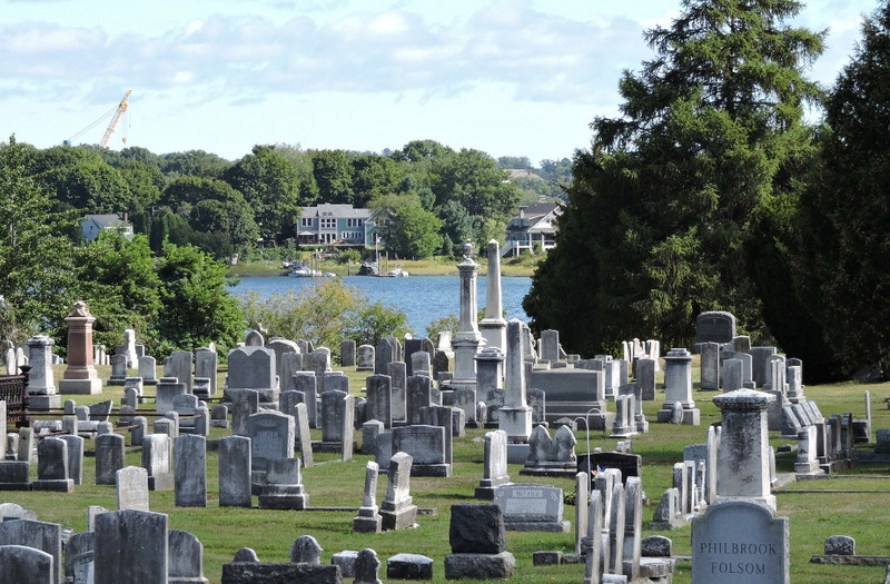 One of many New England cemeteries