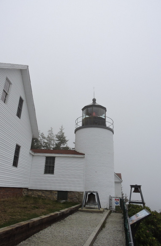 Bass Harbor Light from land lubbers&#39; viewpoint