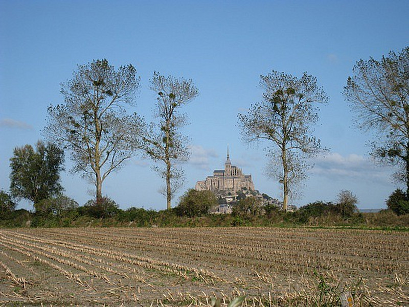 The Mont from a distance