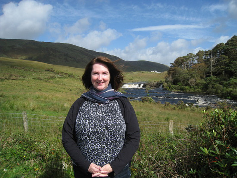 Me at Aasleagh Falls