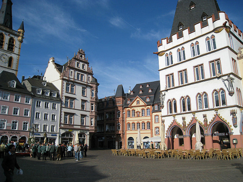 The Hauptmarkt in Trier