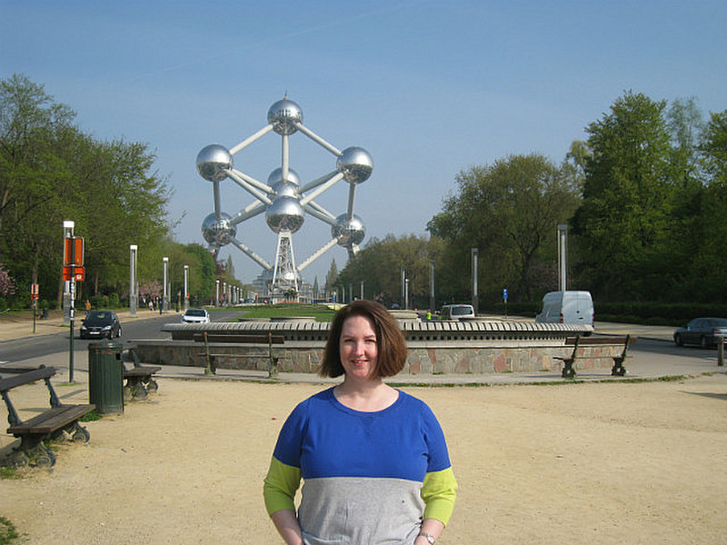 Me at the Atomium