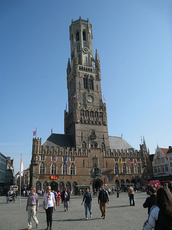 Bruges&#39;s bell tower
