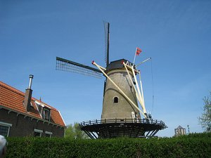 18th century windmill in Zierikzee