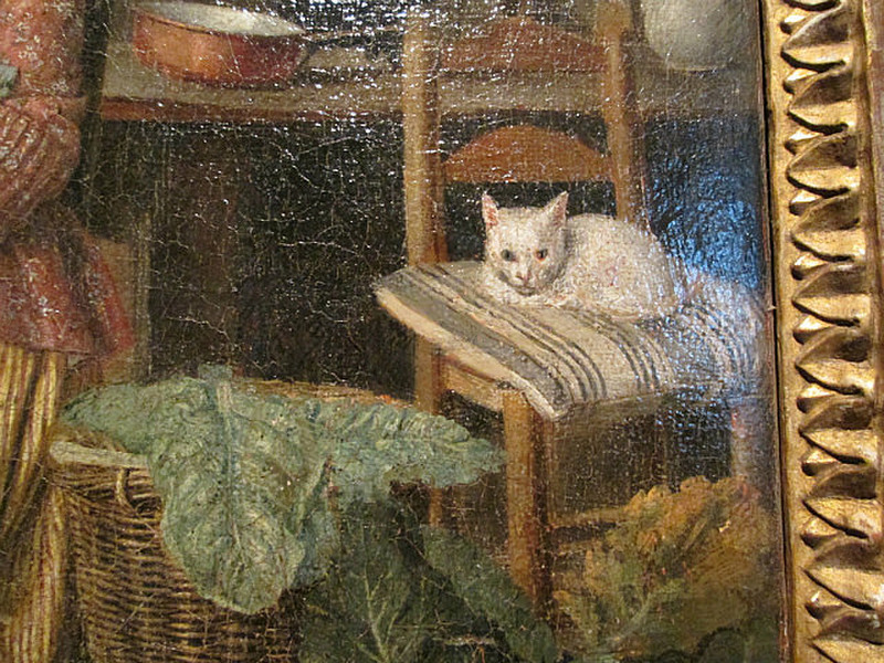 Detail from a painting by Antoine Raspal