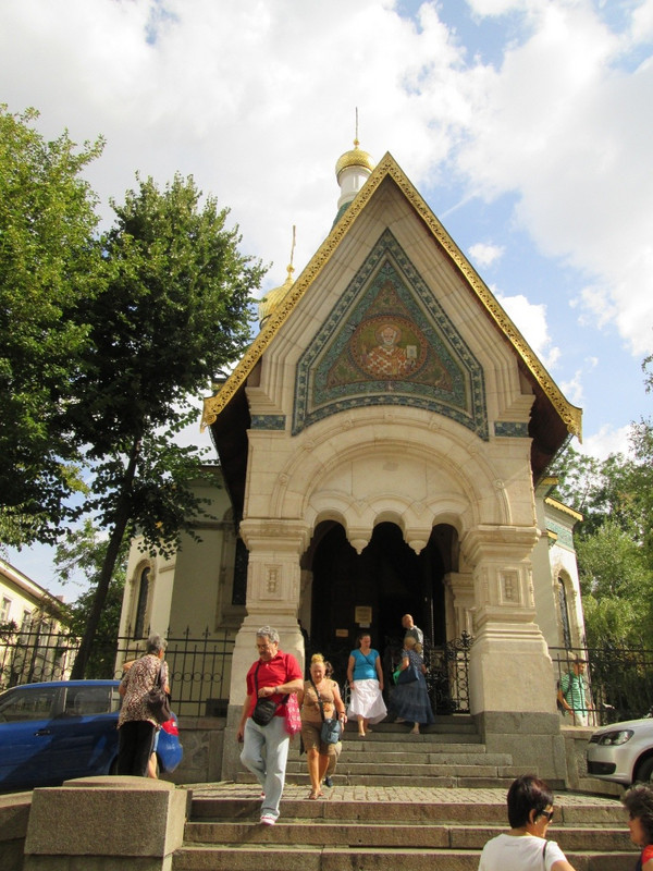 Front of the Russian church