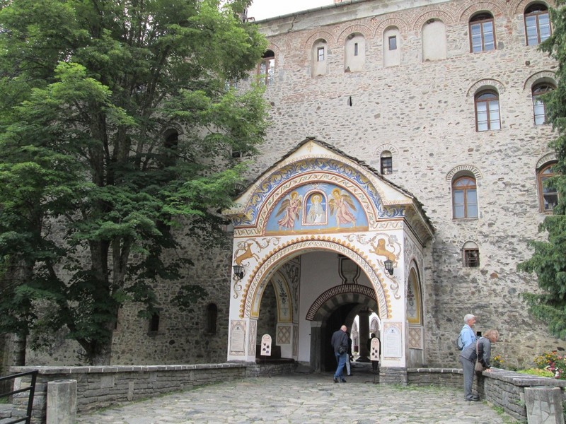 One of the monastery gates