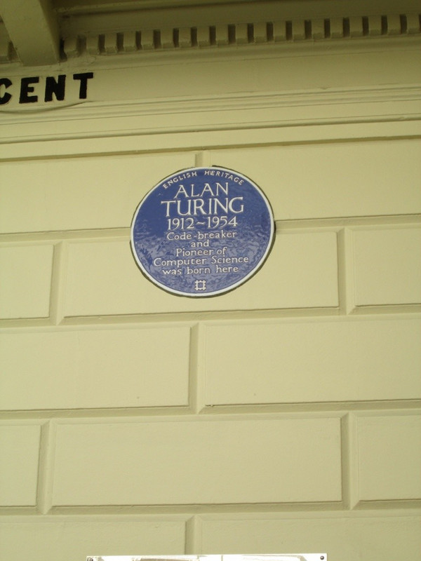 Alan Turing&#39;s birthplace