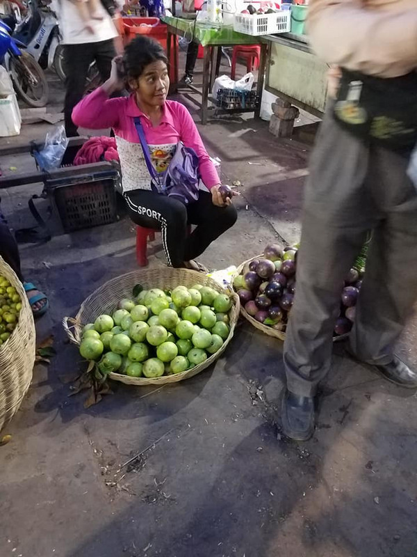 Lady Selling Fruit
