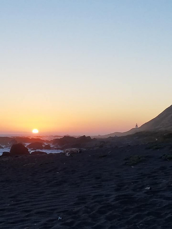 Sunset with Punta Gorda Lighthouse