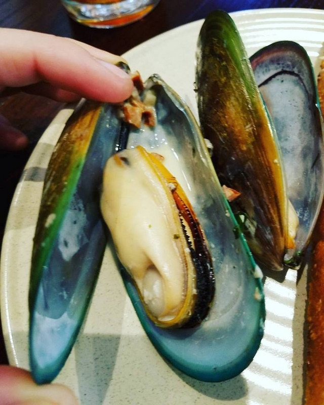 Giant Green-Lipped Mussels