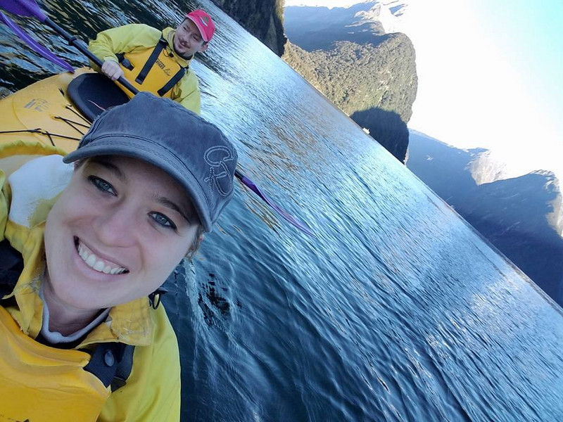 Kayaking Milford Sound