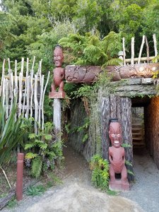 Tamaki Maori Village- Entrance