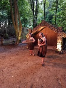 Tamaki Maori Village- Learning about Traditional Games