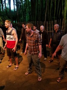 Tamaki Maori Village- Learning the Haka