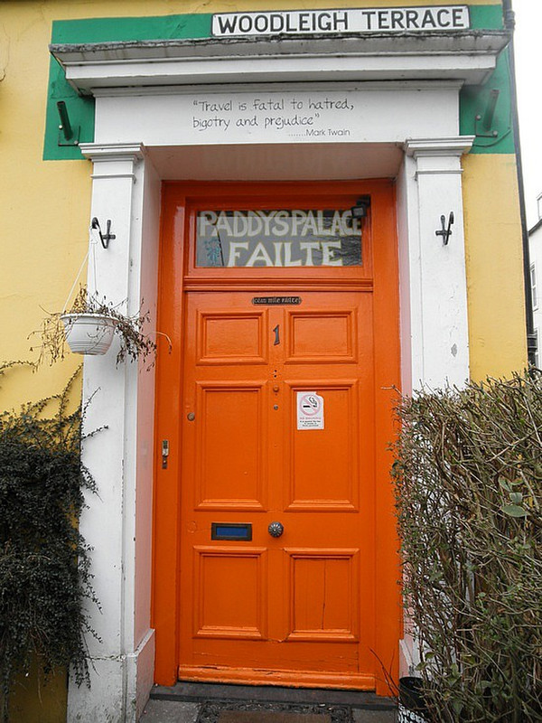 Derry Hostel Door