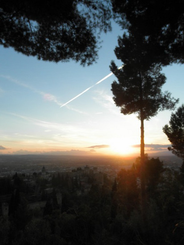 Sunset Over the Alhambra