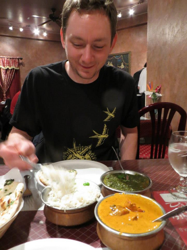 Feasting at Taj