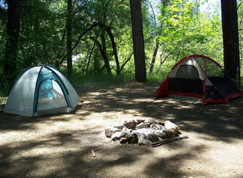 Our Riverside Campsite