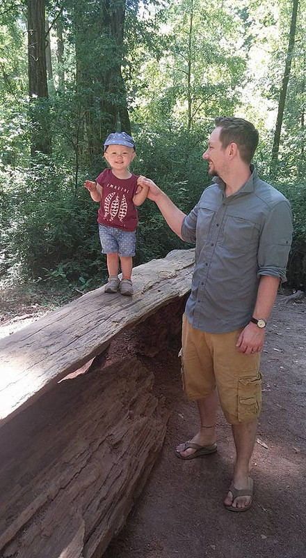 Walking on a Log for the First Time