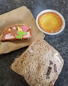 Sandwich, Pie and Lolly Cake