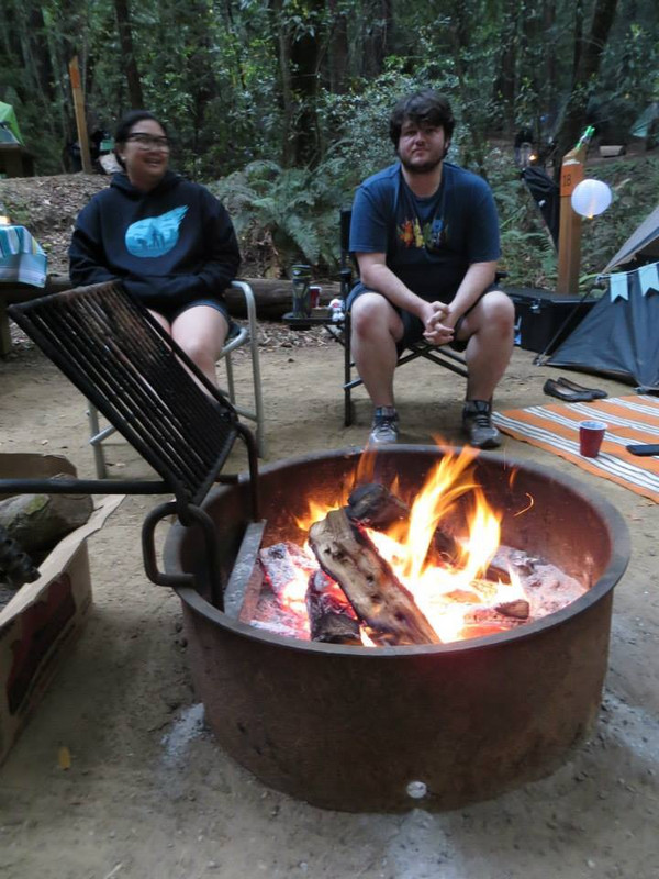 Hanging out Around the Fire