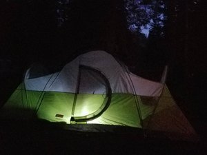 Glowing Tent