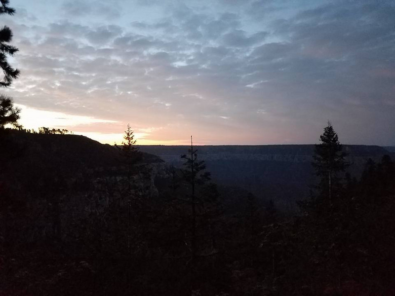 Sunrise on the Grand Canyon